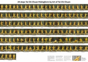 Tai Chi Schritt für Schritt als Poster